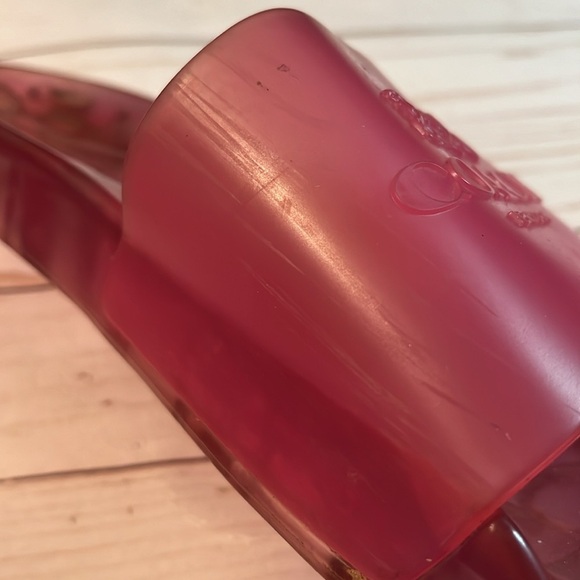 Coach Alyssa Pool Slides Pink Sz 8 Women - Picture 10 of 11